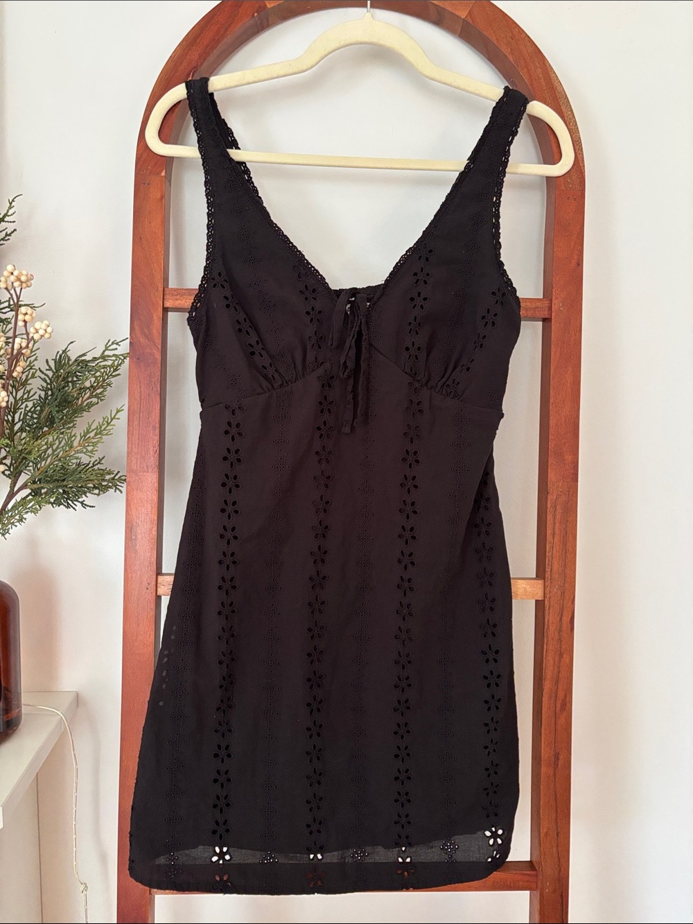 No Boundaries Black Elastic Waist Dress